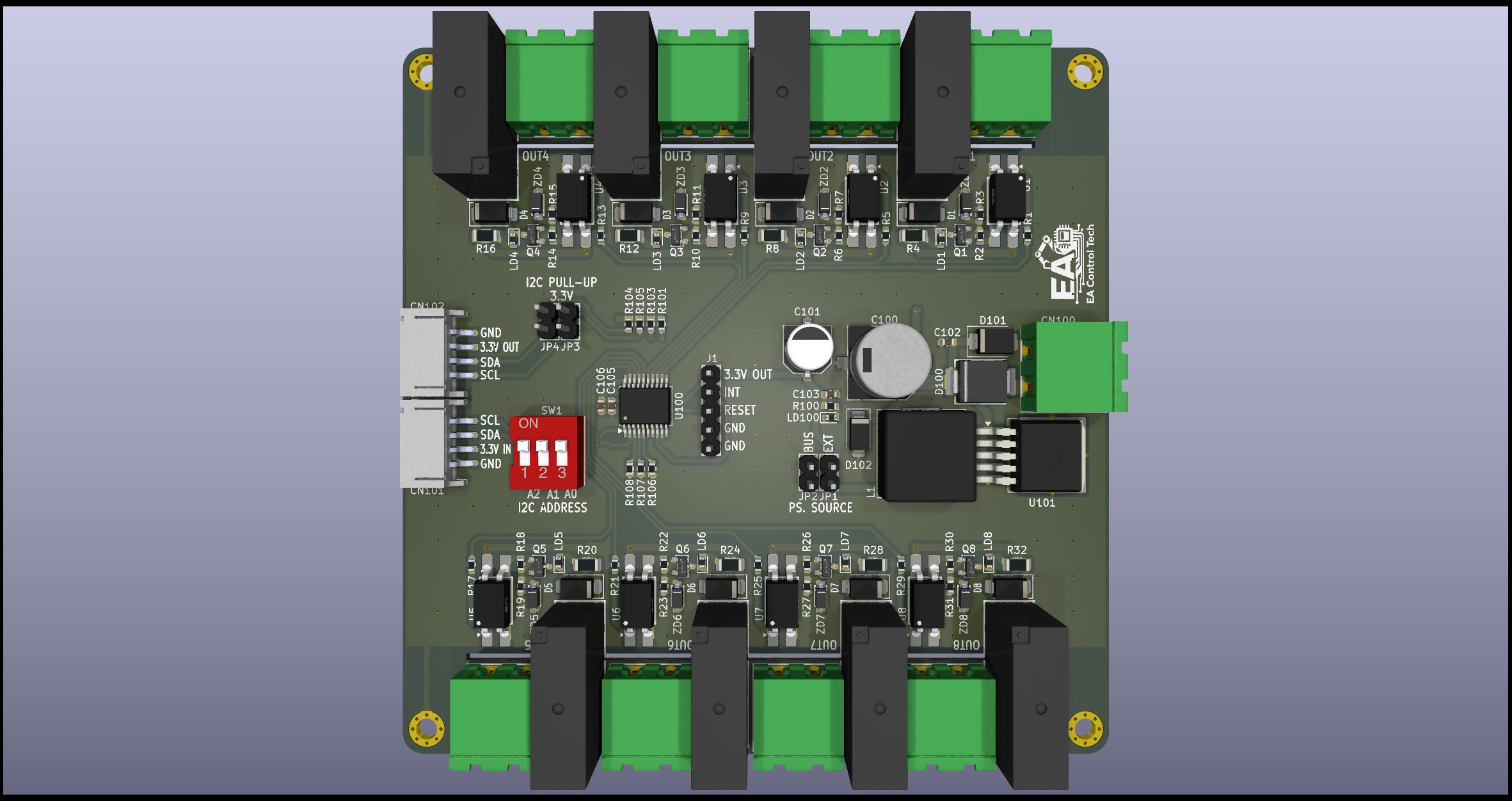 8 DO Board MCP23008